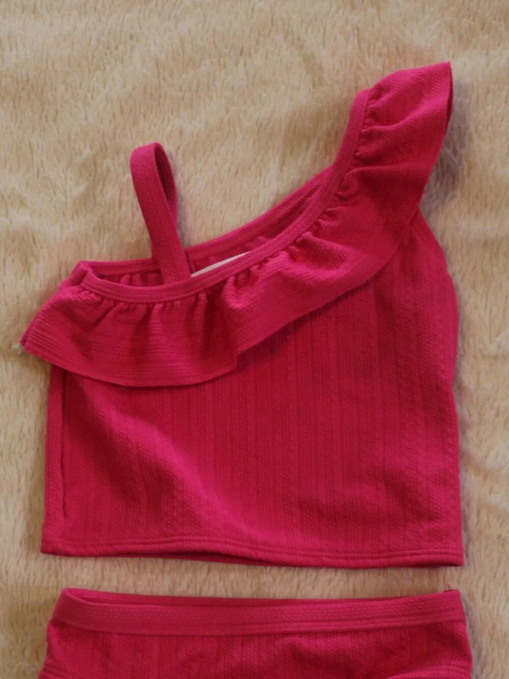 Lot of 2 Toddler Girl Two Piece Bathing Suits